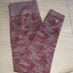 Gymshark camo workout leggings